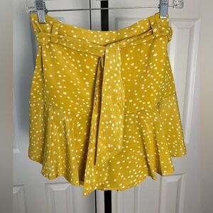 Yellow Hello Summer Skort